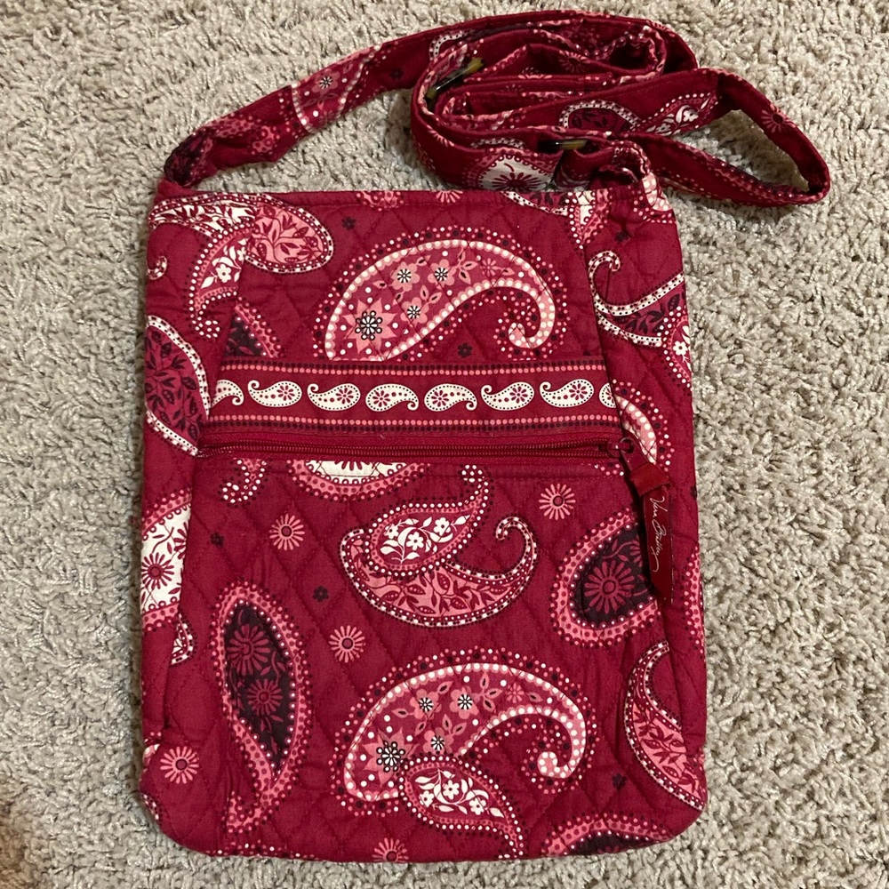 Vera Bradley Mesa Red Hipster Crossbody bag